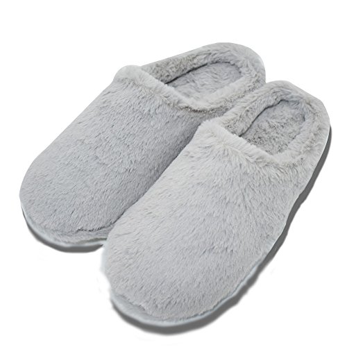 pluizige slippers