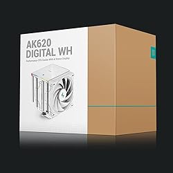 ICOLER AK620 White Digital Display Edition CPU Air