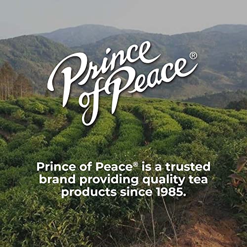 Prince of Peace Premium White Tea, 100 Tea Bags – White Tea Bags – Prince of Peace – White Peony Tea – Camellia Sinensis Tea Bags – Prince of Peace Tea – Premium Grade Tea