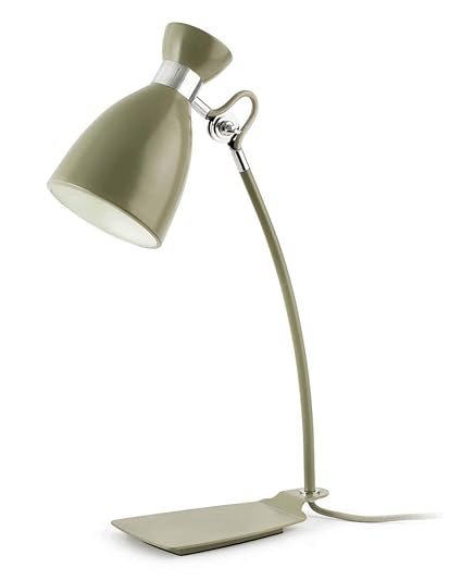 Faro 20004 Retro Lampada Da Tavolo Verde Amazonit