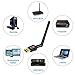 Anmier 600Mbps WiFi Adapter Dual Band 2.4G/5G Wireless Network Adapter 802.11ac USB Wifi Adapter for Desktop/Laptop/PC, Support Windows XP/Vista/7/8.1/10/Mac OS X 10.4-10.11