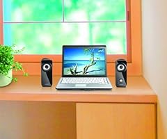 creative inspire t12 2.0 multimedia speaker system with bass flex technology