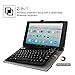 Fintie Keyboard Case for Amazon Fire HD 10 (7th and 9th Generations, 2017 and 2019 Releases) - Folio PU Leather Stand Cover with Removable Wireless Bluetooth Keyboard, Love Tree