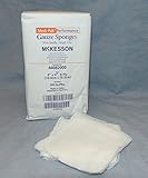 MCK44082000 - Mckesson Brand Sponge Dressing Medi-Pak Performance Cotton Gauze 8-Ply 4 X 4 Inch Square