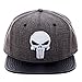 Marvel Punisher Heather PU Snapback