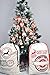 Christmas Tree Ornaments Stocking Decorations - 8 pcs Reindeer Bell Santa Clause Christmas Tree Angel Snow Man