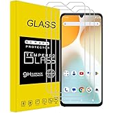 rlbmnyz[3-Pack Compatible with BLU G44 / BLU G64 screen protector Tempered Glass,9H Hardness, Anti-Scratch, Bubble Free, easy to install (Clear)