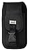 Reiko Rugged Vertical Pouch with Belt clip for iPhone 6 4.7INCH, iPhone 6S 4.7inch - Retail Packaging - Black