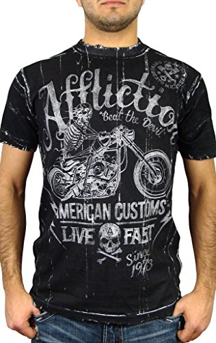 Affliction Death Machine Reversible Short Sleeve T-Shirt