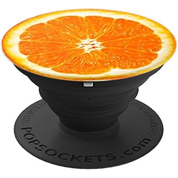 Orange fruit phone holder
