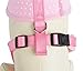 Soft Mesh Polka Dots Dog Harness with Matching Leash