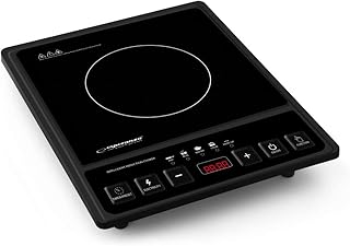 Esperanza EKH005 Induktionsheizplatte Krakatau, Metall, Schwarz