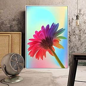 Floating Framed for Living Room Bedroom Flowers for