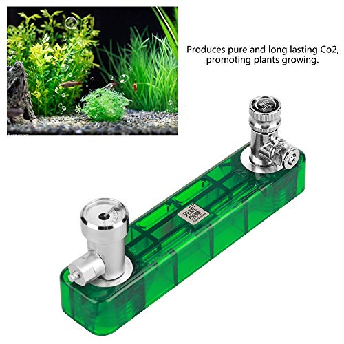 KSTE CO2 Generator - DIY Effective CO2 Generator Kit System, Adjustment Water Plant Fish Aquarium CO2 Valve Diffuser, DIY CO2 Generator with Tubing for Aquarium Pets Plant