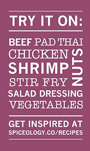 Spiceology Thai Peanut BBQ Rub | All-Natural Indian Curry Seasoning Spice Blend | 4.3 oz Bulk Container