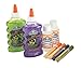 Elmer’s Slime Starter Kit, Clear School Glue, Glitter Glue Pens & Magical Liquid Activator Solution, 9 Count
