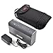 TXEsign Shock Absorbent Durable Nylon Carrying Case Bag with Bottom Zip Pouch for Power Supply Compatible with Creative Sound Blaster ROAR / ROAR2 / ROAR Pro Bluetooth Wireless Speaker SR20A
