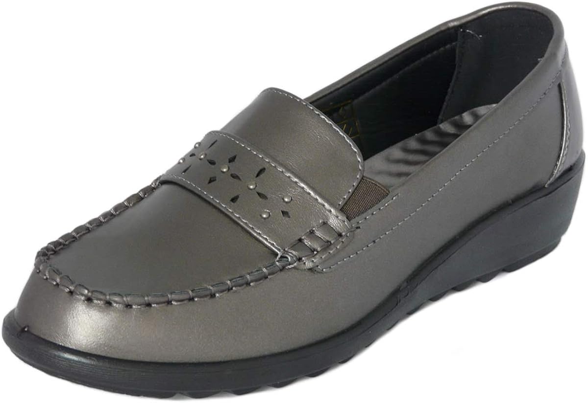 Cushion Walk Women�s Ladies Lightweight Black or Pewter Cushion Walk Women�s Ladies Lightweight Black or Pewter