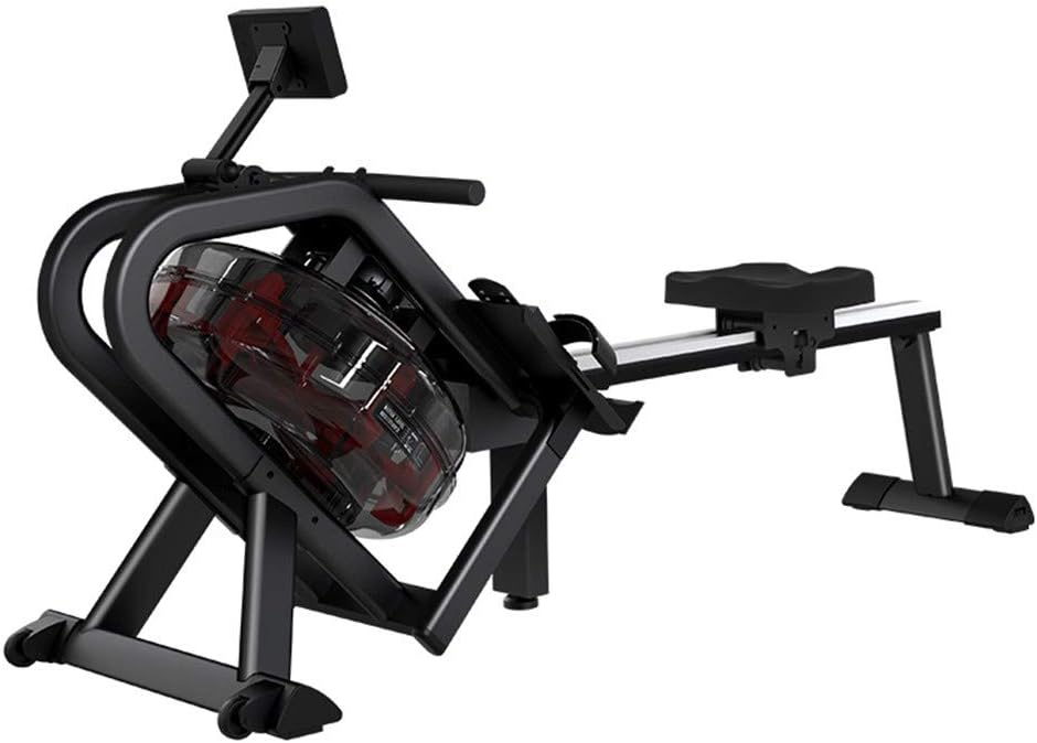 Indoor Rowing Machine Fitness Cardio Workout Water Resistance Rowing Machine
