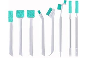Small Space Scrub Cleaning Brushes,8Pcs Detail Crevice Brushes,Small Household Brushes,Tiny Window Door Track Groove Gap Brus