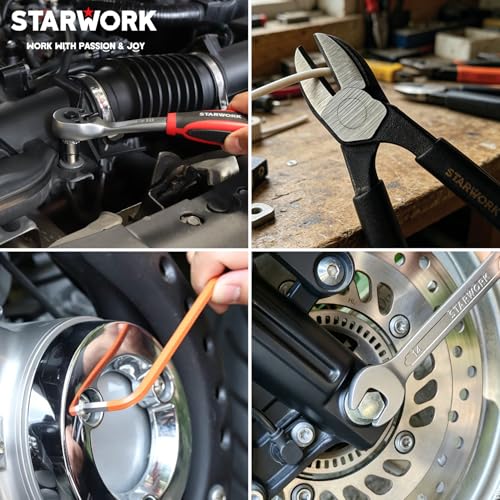 STARWORK True MechanicTM 314-Piece Mechanics Tool Set and Socket Set, Professional Metric Set