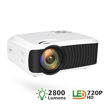 Mini Proyector 2800 Lumen Native 1280X720 Video Portátil HD T23K ...