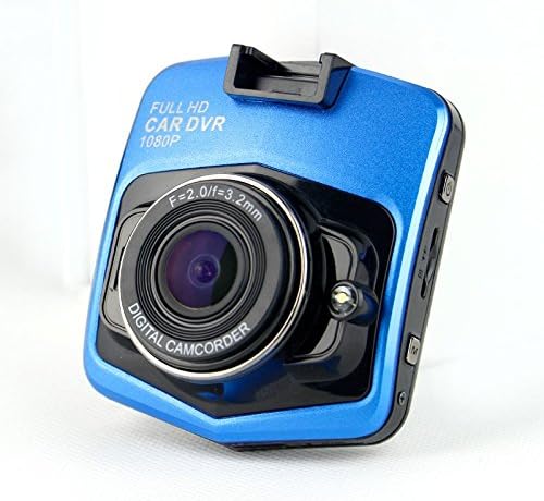 JACKDODO 2.4" LCD Full HD 1080P Blue Dashcam Car Dvr Camera,Novatek NT96220,G-sensor,Parking Monitor,Motion Detection,Loop Recording,Night Vision