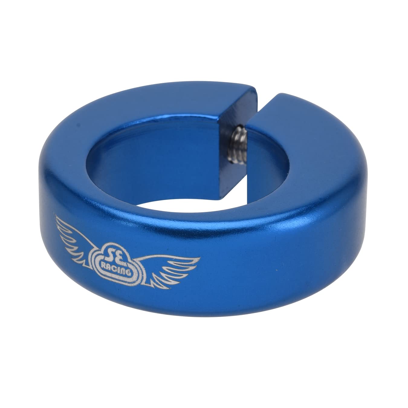 SE Racing Champ Clamp Seat Clamp 31.8 Blue