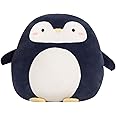 hitoshe Penguin Plush Pillow, Soft Penguin Stuffed Animal Hugging Pillow Toy Gifts for Birthday, Valentine, Christmas, 16inch