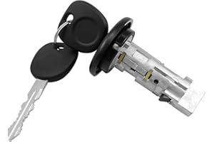 TAVASKI Ignition Lock Cylinder Switch with Keys Replace US-312L D1469G, Ignition Assembly Fit for Chevy Avalanche Blazer S10 Pickup Sonora Suburban Tahoe Pontiac Aztek Bravada Hummer H2 GMC Yukon Sierra