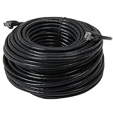 Cable N Wireless Black 200FT CAT5 CAT5e RJ45 PATCH ETHERNET NETWORK CABLE For PC, Mac, Laptop, PS2, PS3, XBox, and XBox 360 to hook up on high speed internet from DSL or Cable internet.