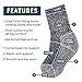 MERIWOOL Merino Wool Kids Hiking Socks for Children 3 Pairsthumb 1