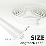ESUFEIR 8m T Shape Window Door Seal Strip Draft Excluder Foam Tape Insulation view 4