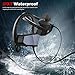 Bluetooth Headphones, SHUHUA Wireless Headphones IPX7 Waterproof Stereo Sweatproof Earbuds, Best in-Ear Earphones w/Mic for Workout, 7-9 Hours Battery Noise Cancelling Headsets (Black) …