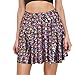 Fish Scales Skirts Women Casual Cute Mermaid Mini Flared Skater skirt