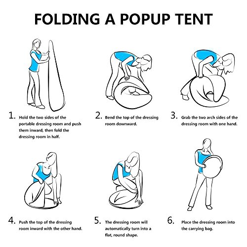 Как сложить туалет палатку в круглый чехол схема видео