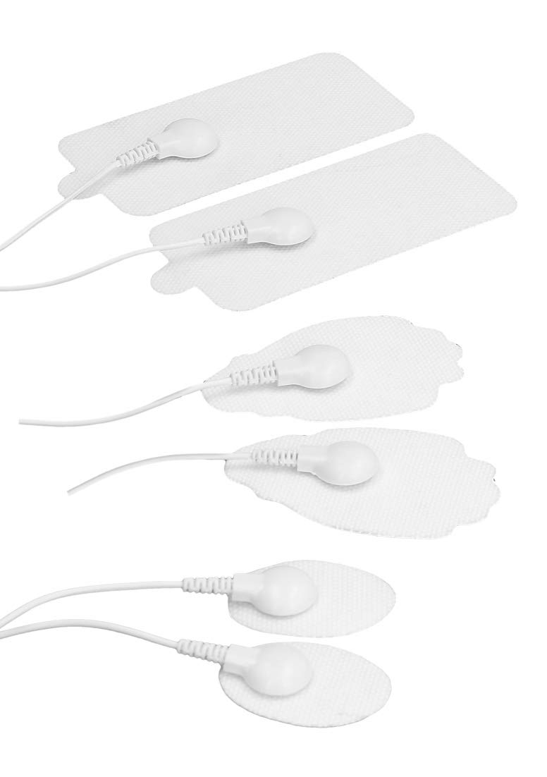 Electro Shock by Shots - E-Stimulation Pad Kit - White