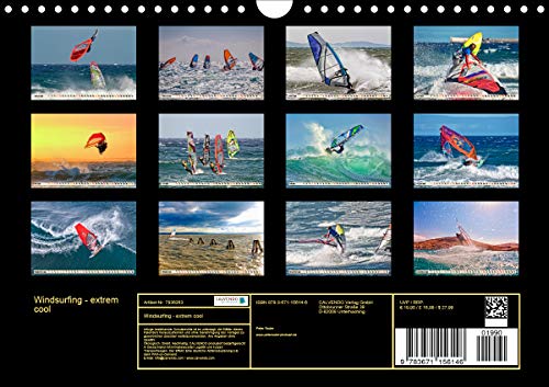 Windsurfing - extrem cool (Wandkalender 2020 DIN A4 quer): Windsurfing, ultimativer Funsport in beeindruckenden Bildern. (Monatskalender, 14 Seiten )