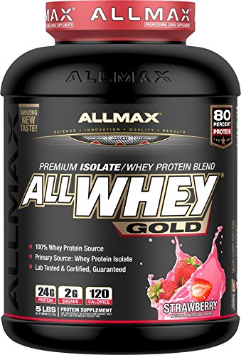 Allmax Allwhey Gold Protein 5lbs - Strawberry