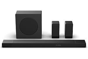 Hisense AX5140Q-5.1.4 ch. Soundbar with Wireless Rear Speakers & Subwoofer
