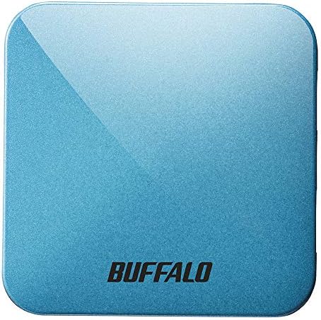 Buffalo 無線lan親機 11ac N 優先配送 A G Wmr 433w2 Tb 433 B 150mbps ターコイズブルー トラベルルーター