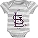 St. Louis Cardinals Newborn Baby Girls Triple Play 3-pk Bodysuit Creeper Set