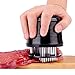 Meat Tenderizer Spikes Needle with Cleaning Brush, SATU BROWN Professional Cookware 56 Stainless Steel Blades Kitchen Gadget Tenderizing Steak Chicken Beef