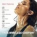 Bluetooth Headphones 4.1 Wireless Calerix, with Sweat Proof, Noise Cancelling Technology – Lightweight Sport In-Ear Earbuds with Built-In Microphone – Connect to iPhone iOS, Android (Black/red)
