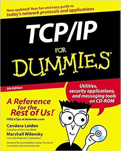 Tcp Ip For Dummies Leiden Candace Wilensky Marshall Bradner Scott 0785555851917 Amazon Com Books