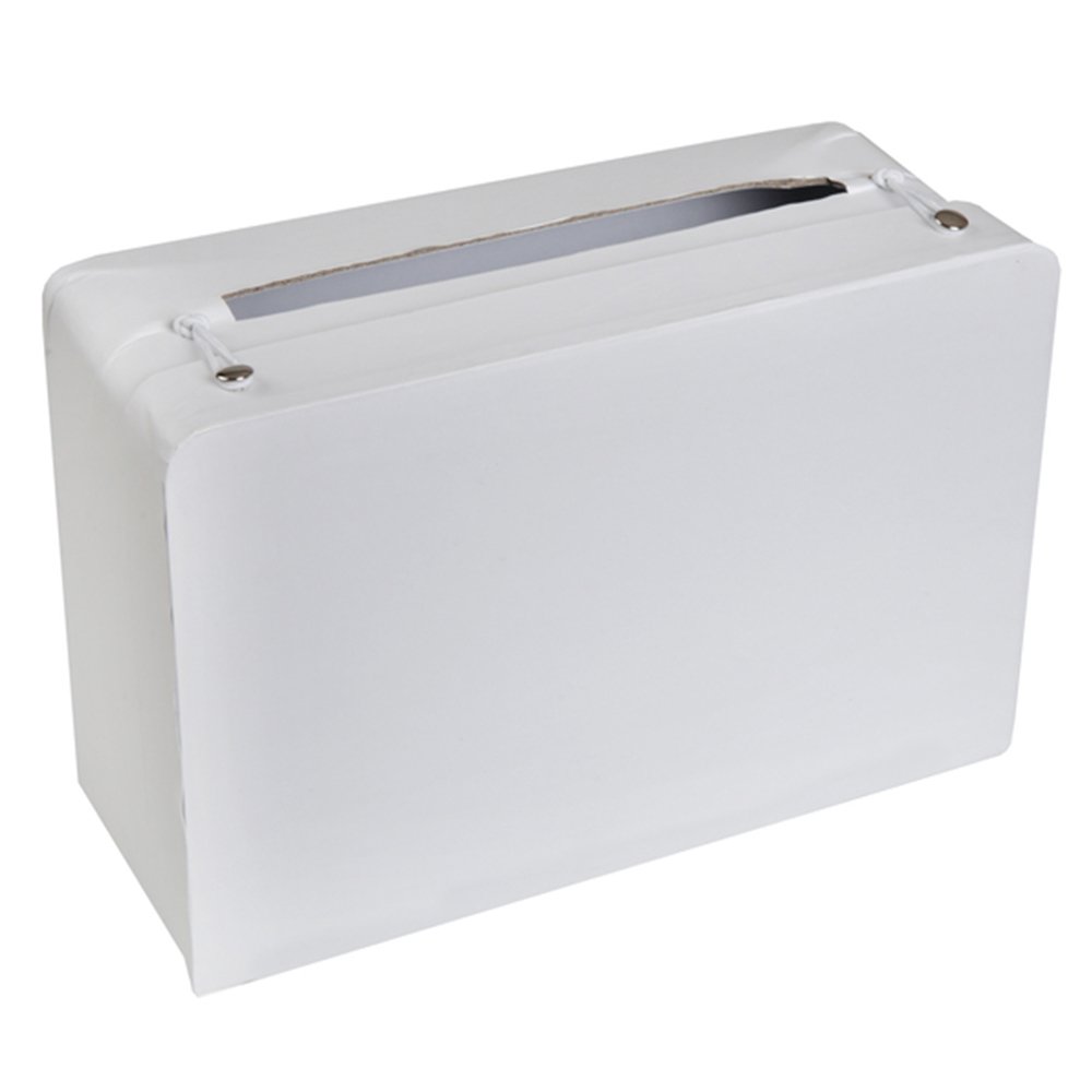 White Rectangle Collection Pot 24cm&nbsp;X 16cm&nbsp;X 10cm