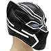 Black Panther Mask Deluxe Teens Helmet Captain Halloween Party Cosplay Costume Xcoser