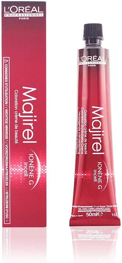 L'OREAL MAJIREL Shade 7.44 Deep Copper Blonde 50ml, 7.44 blond cuivre profond, 50 ml (Pack of 1)