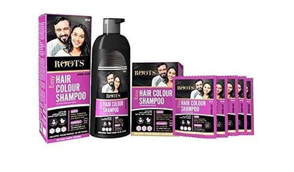 Amazon Com Roots 3 In 1 Easy Hair Color Shampoo Dye