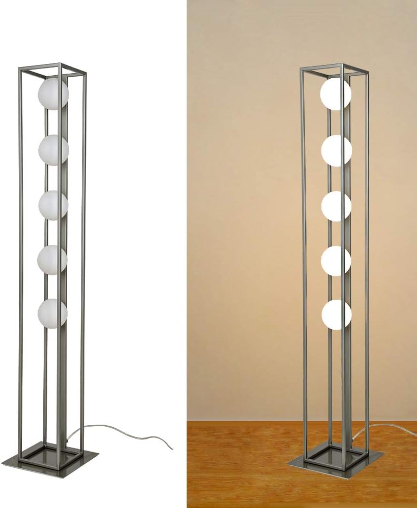 Karmiqi LED Floor Lamp for Living Room, Modern Floor Standing Lamp